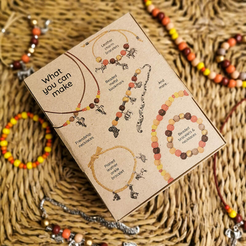 Wooden Bead Kit - African