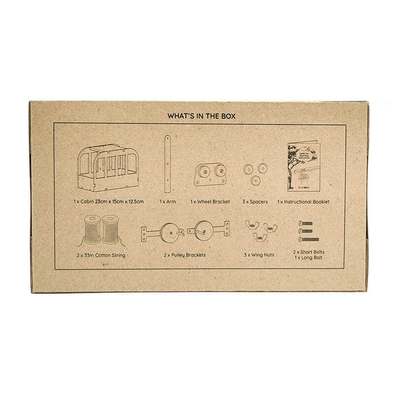 Wooden Cable Car Kit
