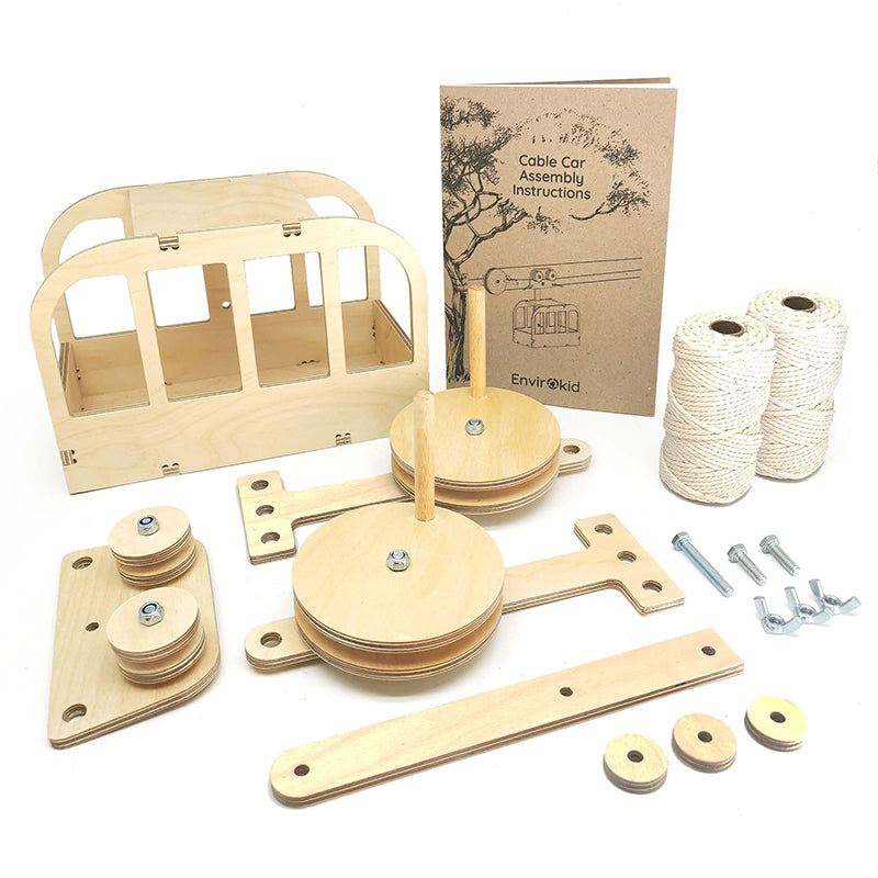 Wooden Cable Car Kit