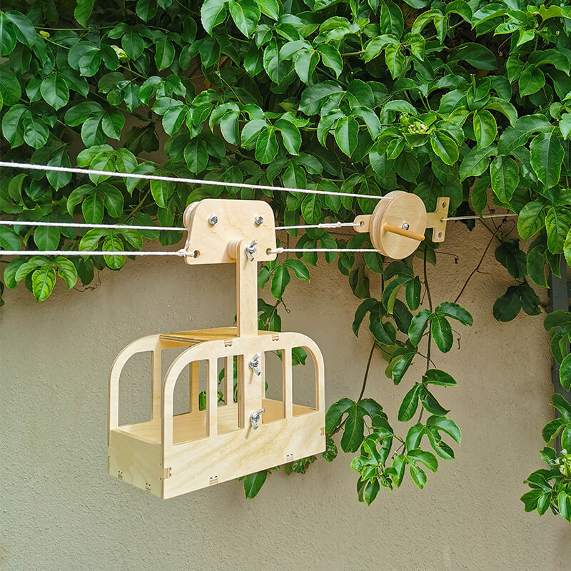 Wooden Cable Car Kit