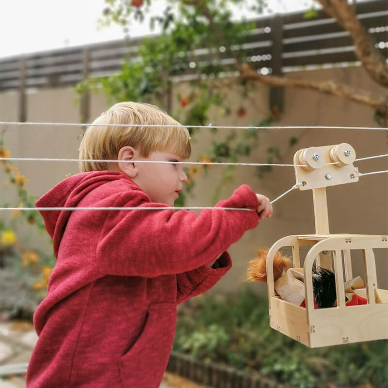 Wooden Cable Car Kit