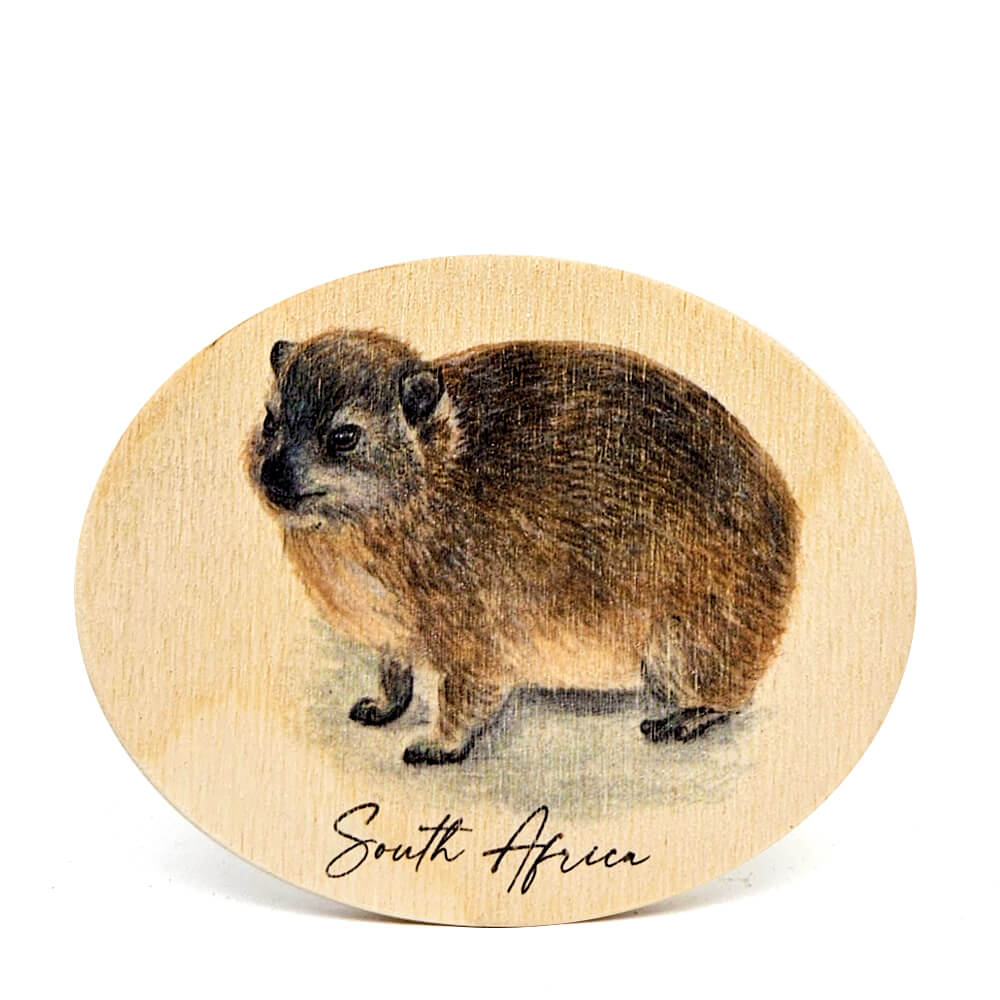 South African Wooden Fridge Magnets