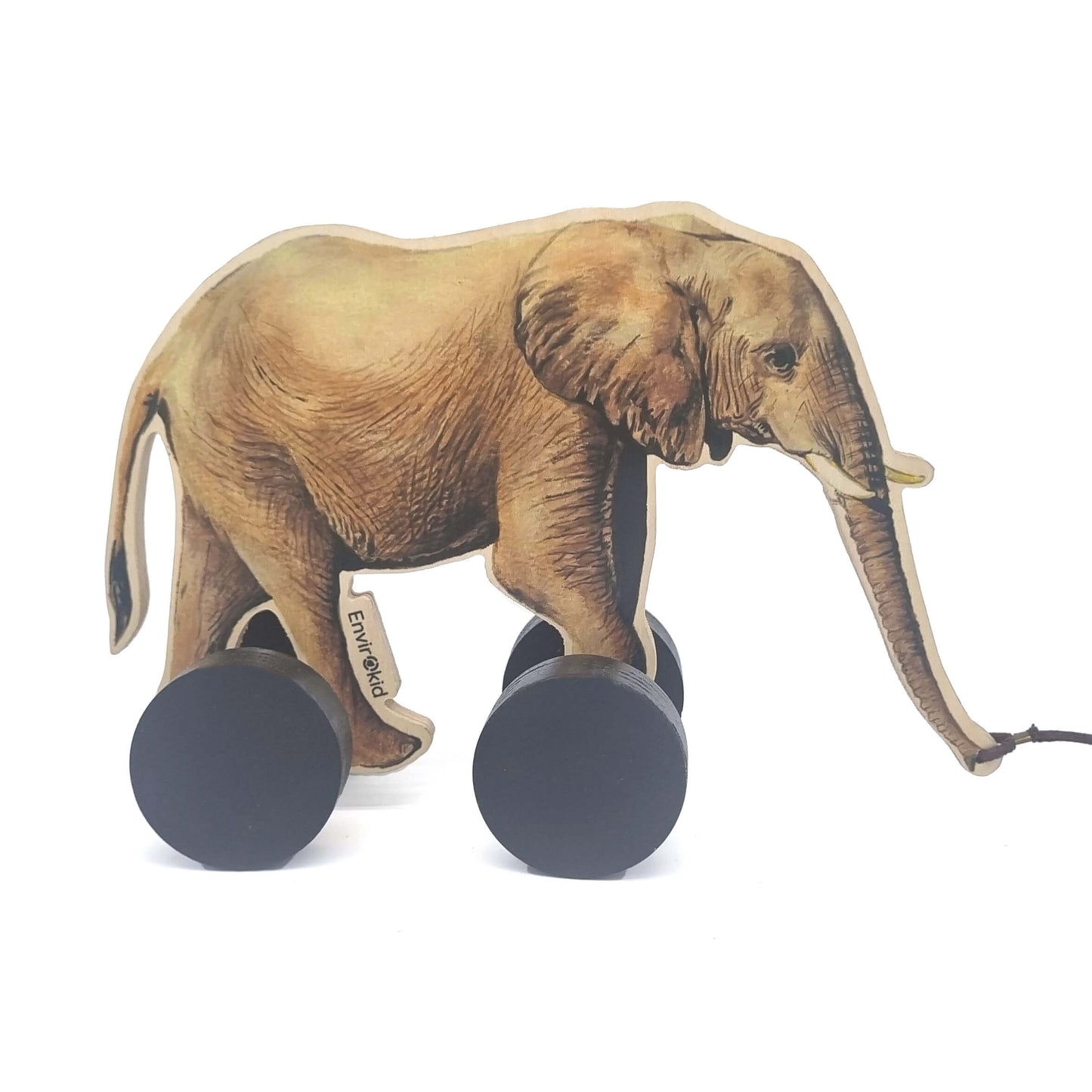 Elephant Wooden Pull Toy
