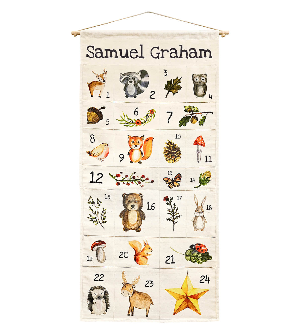 Advent Calendar - Forest Friends