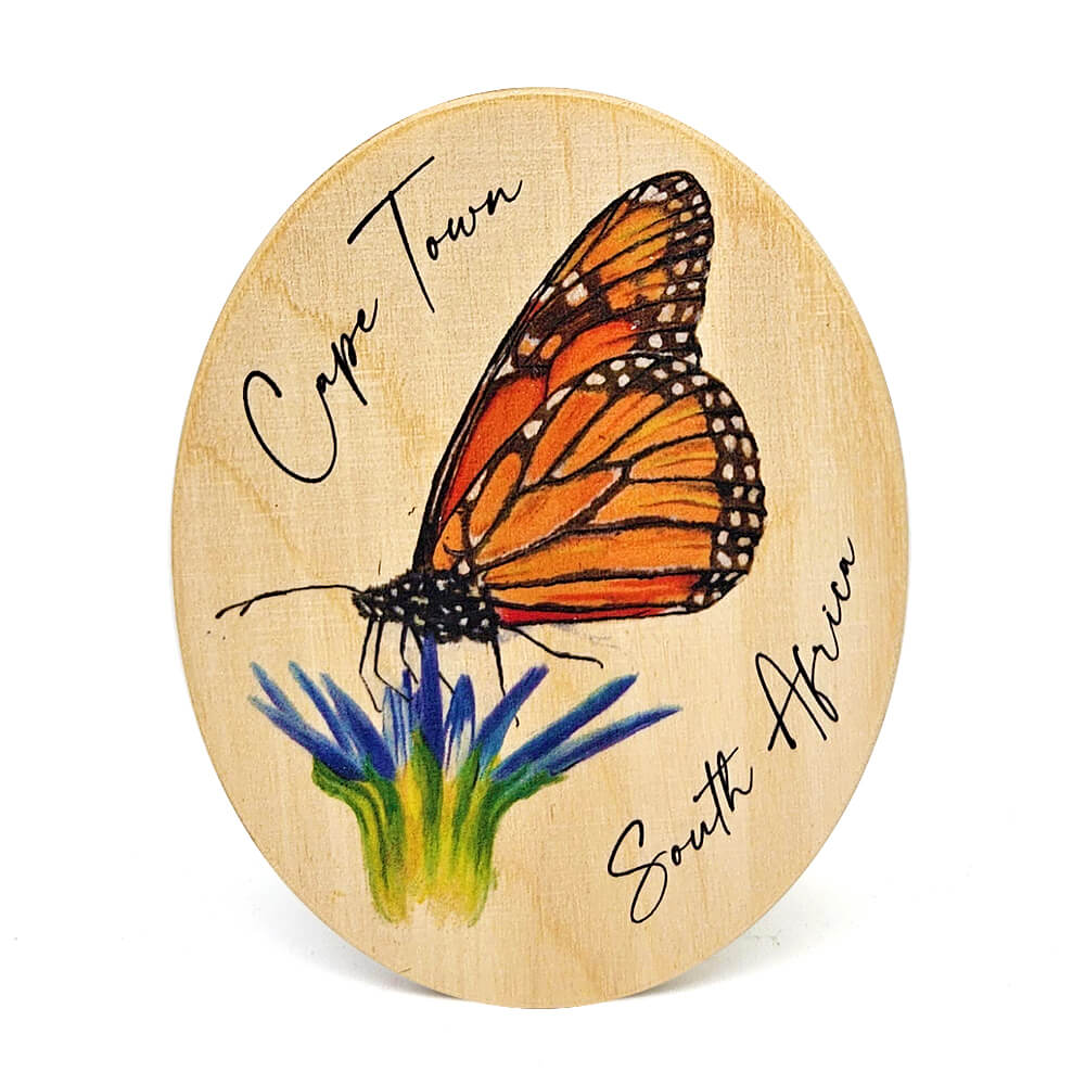 South African Wooden Fridge Magnets