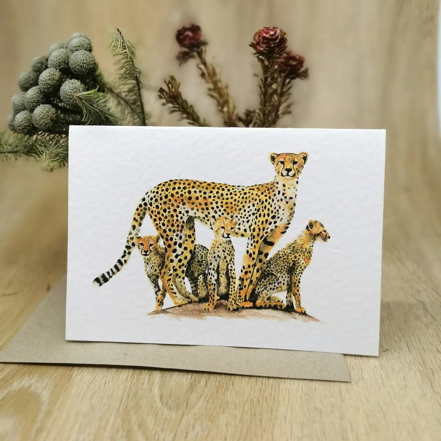 Watercolour African Gift Cards