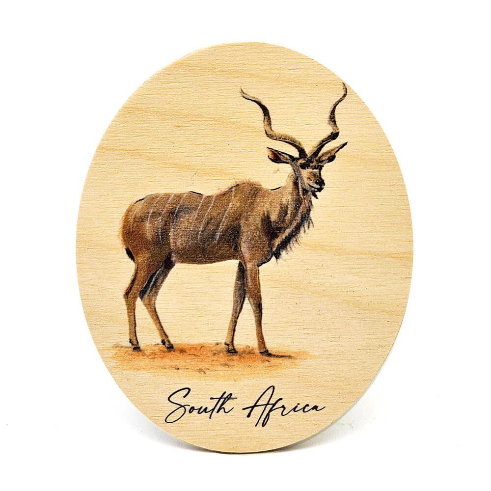 South African Wooden Fridge Magnets