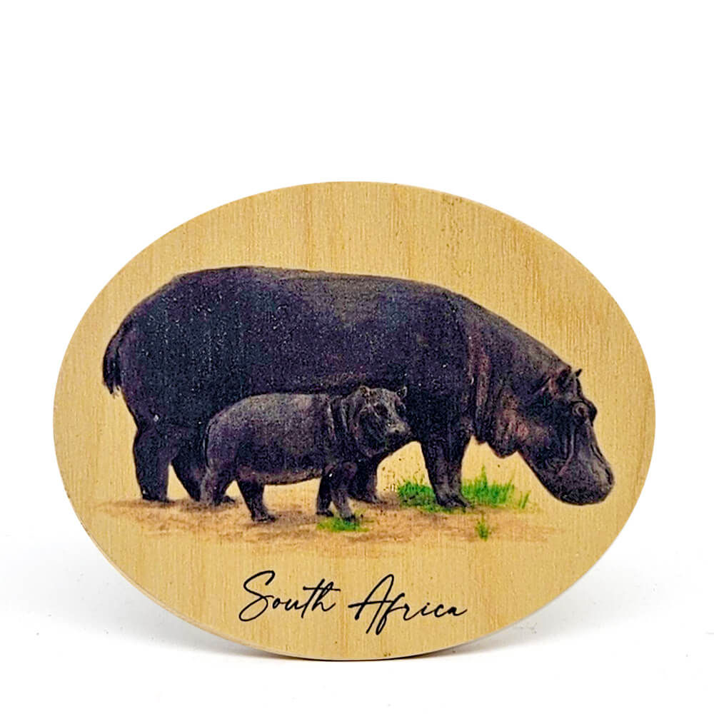 South African Wooden Fridge Magnets