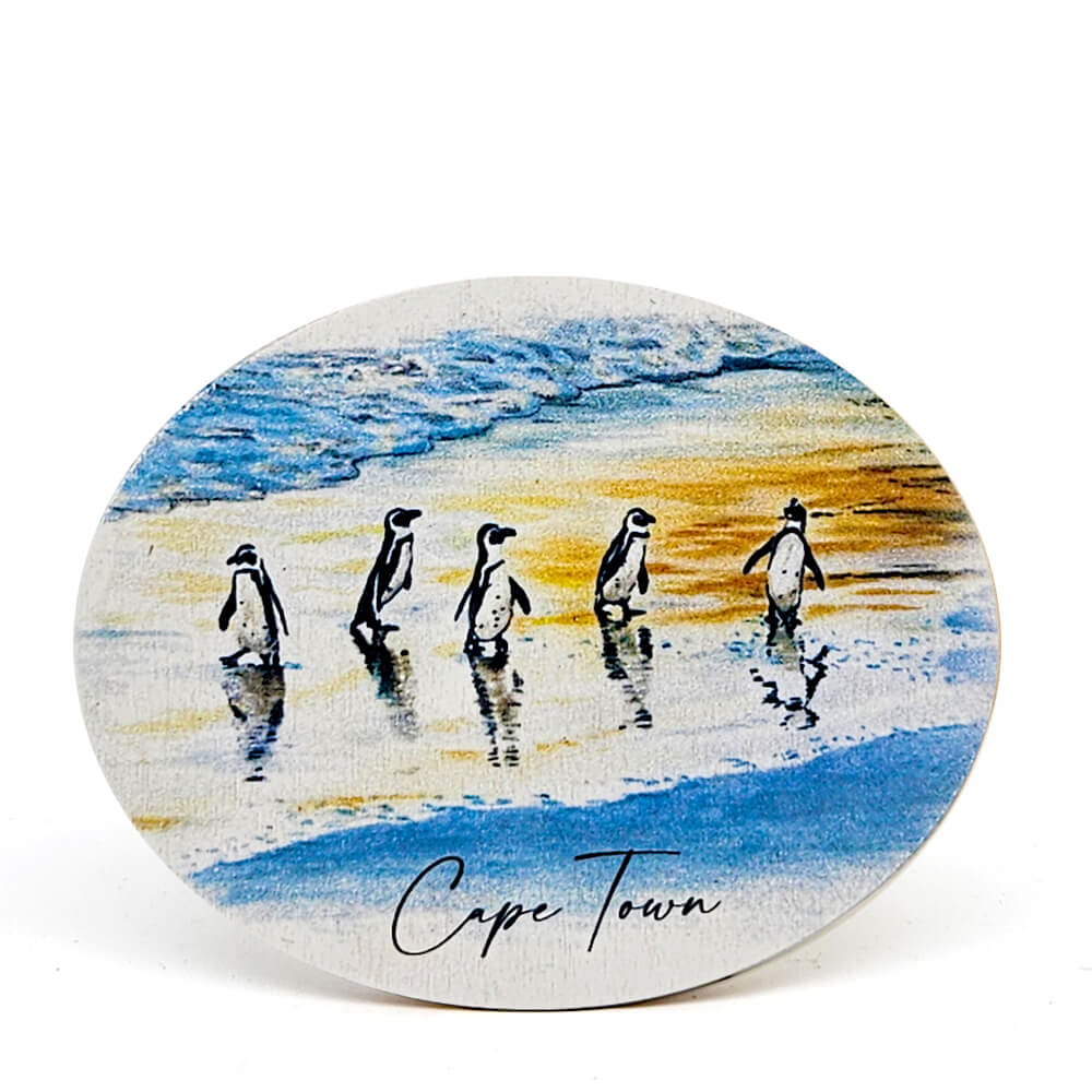 South African Wooden Fridge Magnets