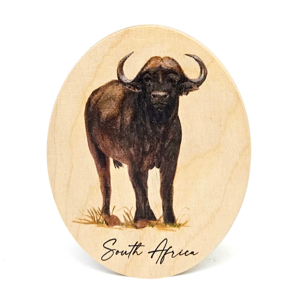South African Wooden Fridge Magnets