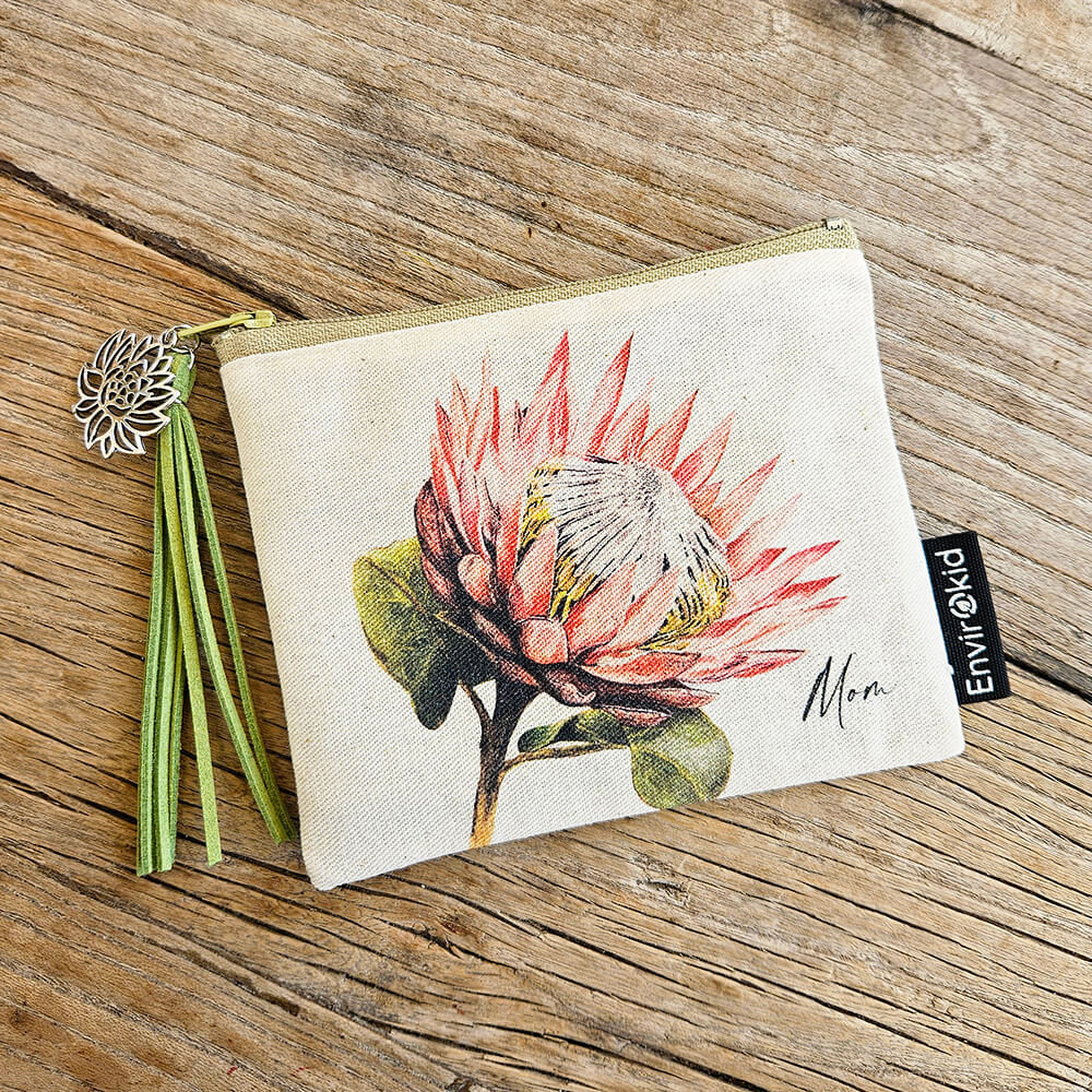 King Protea Make-up Bag & Purses