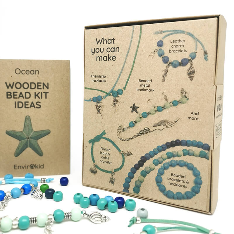 Wooden Bead Kit - Ocean