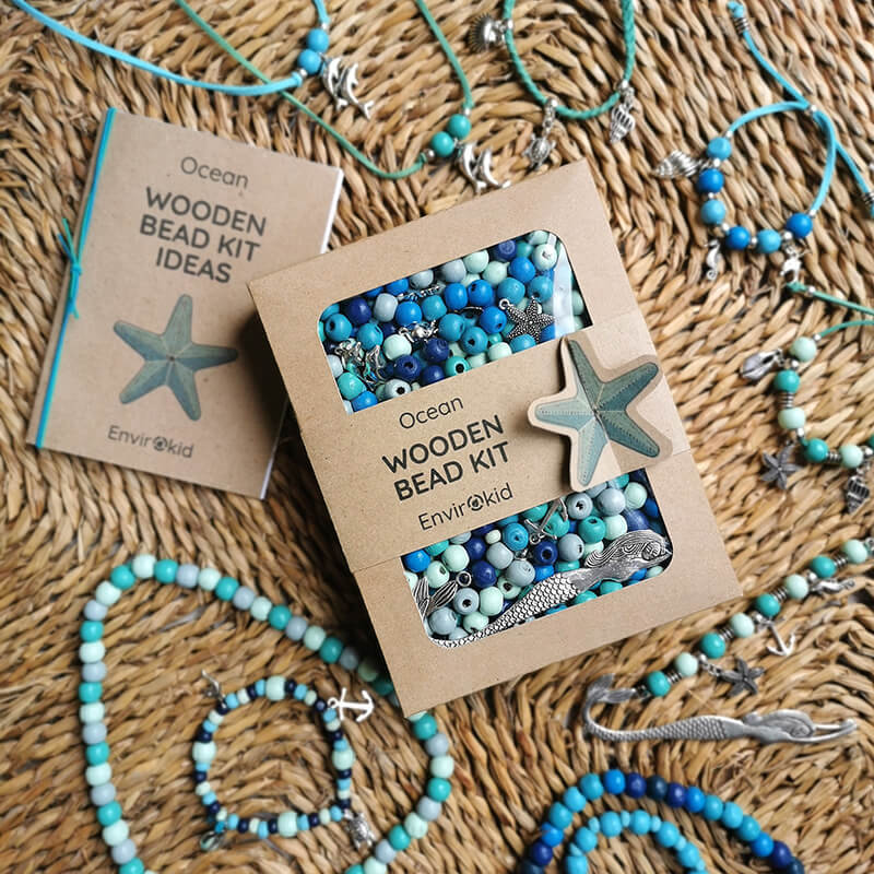 Wooden Bead Kit - Ocean