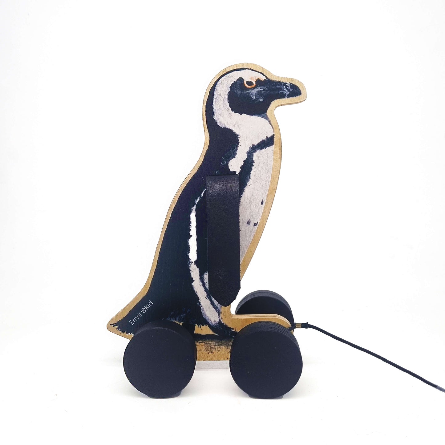 Wooden Penguin Pull Toy