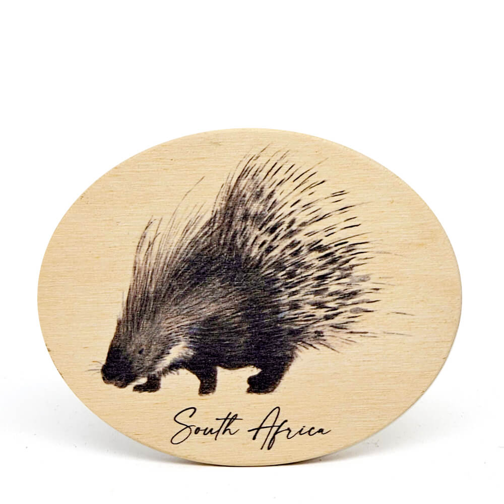 South African Wooden Fridge Magnets