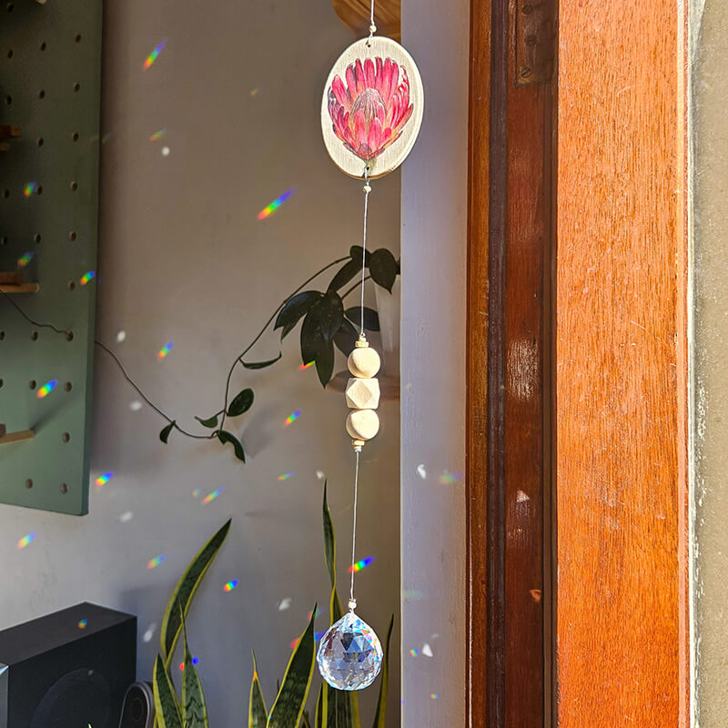 Flower Rainbow Suncatchers