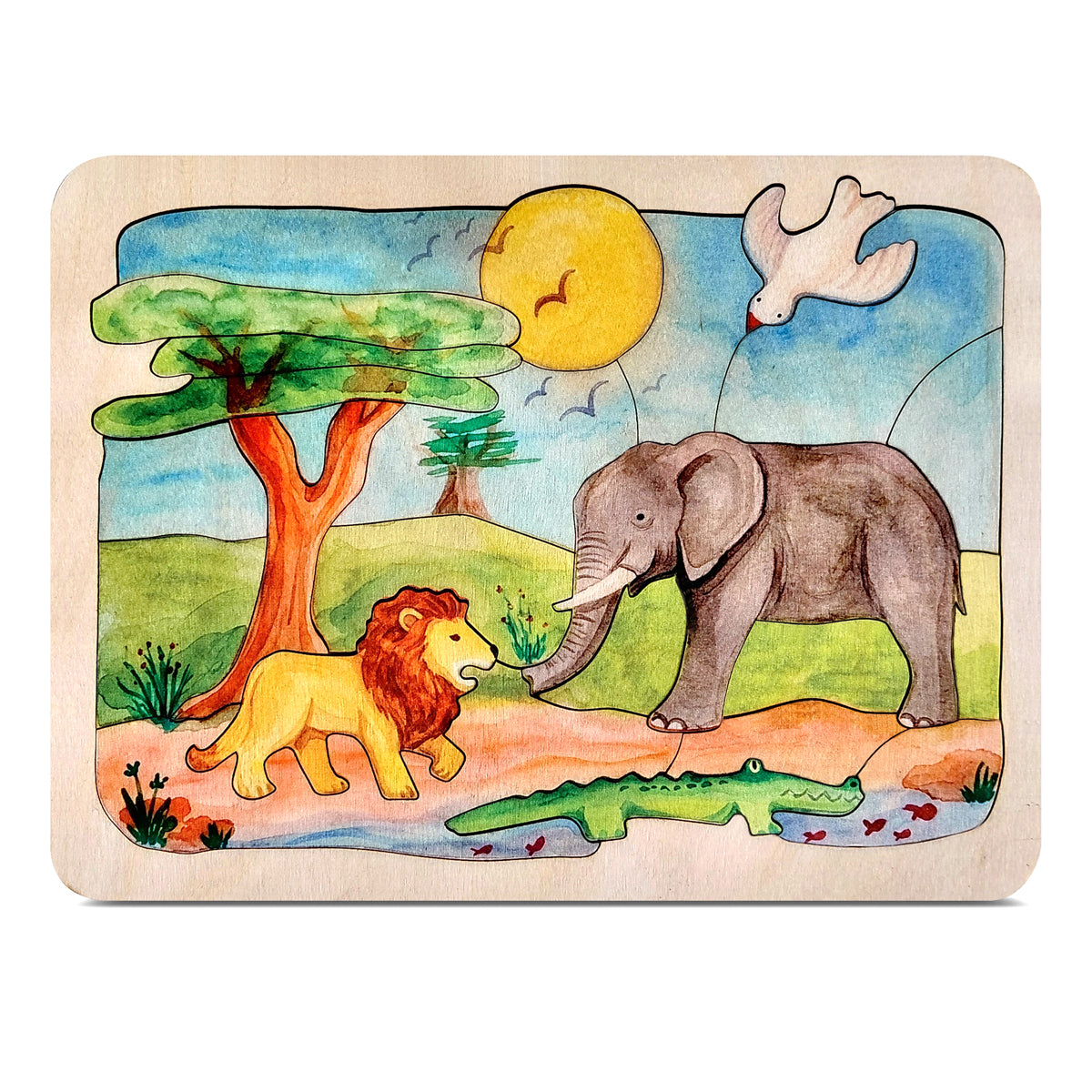 Wooden Waldorf Medium Picture Puzzles