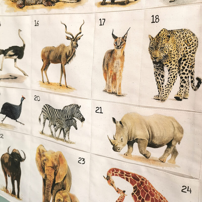 Advent Calendar - African Animals