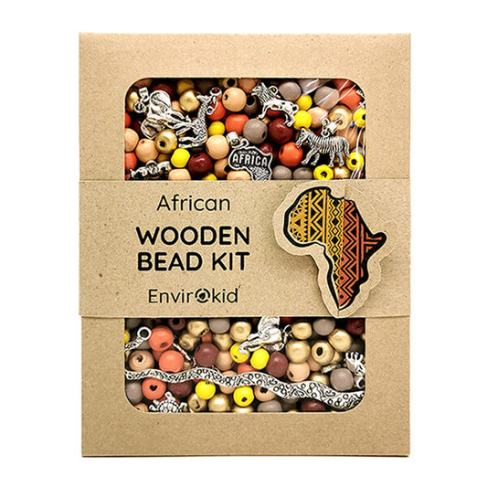 Wooden Bead Kit - African