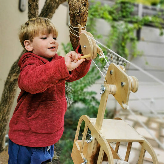 Wooden Cable Car Kit Envirokid