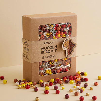 Wooden Bead Kit - African