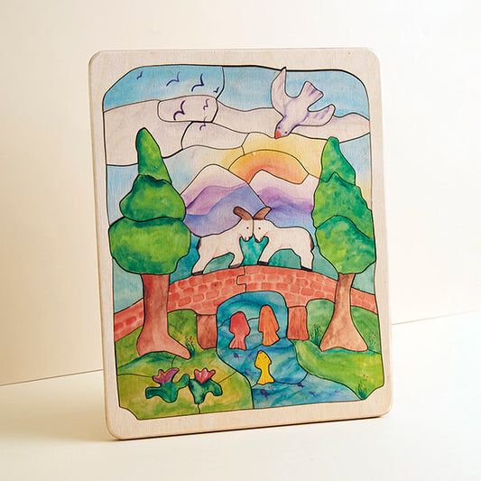 Wooden Waldorf Inspired Large Picture Puzzles