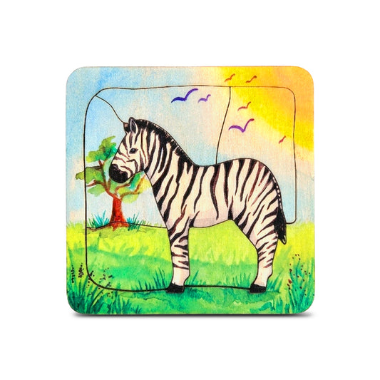 Wooden Waldorf Inspired Baby Picture Puzzles