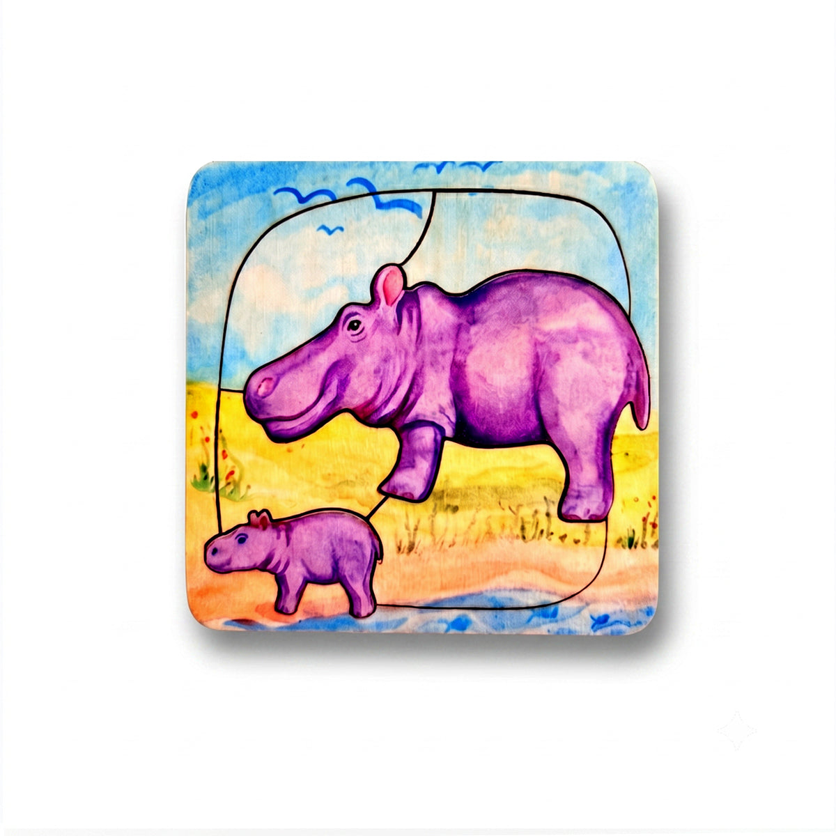 Waldorf Wooden Picture Puzzles