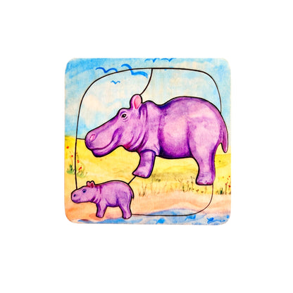 Waldorf Wooden Picture Puzzles