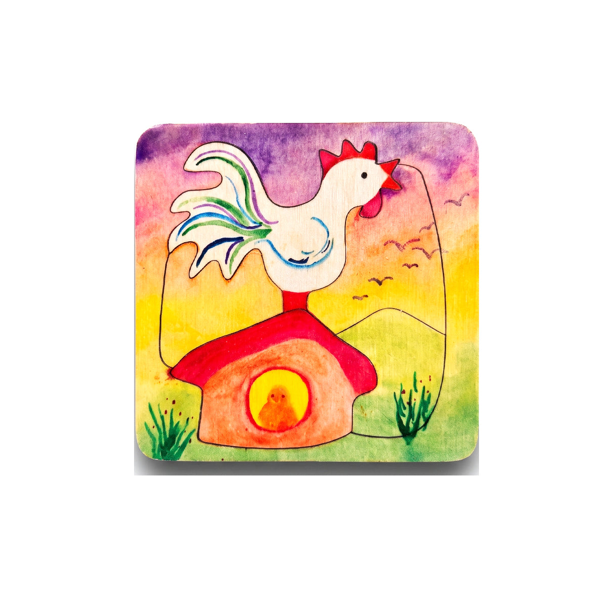 Waldorf Wooden Picture Puzzles