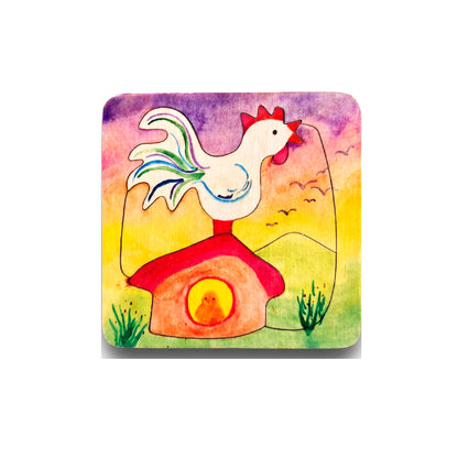 Waldorf Wooden Picture Puzzles