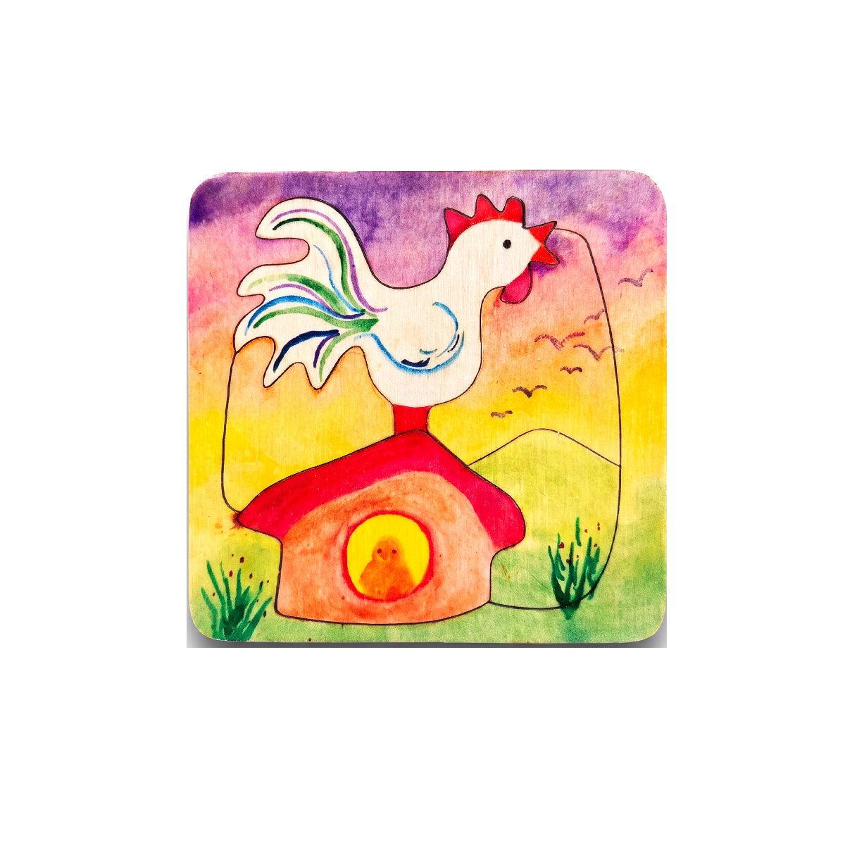 Waldorf Wooden Picture Puzzles