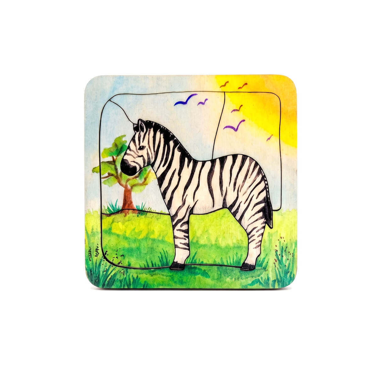 Waldorf Wooden Picture Puzzles