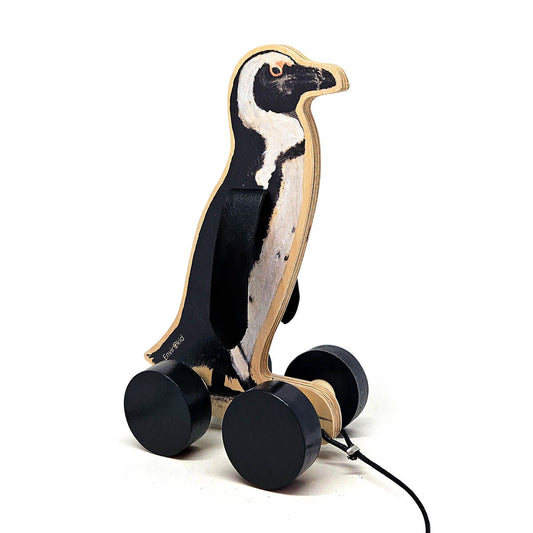 Wooden Penguin Pull Toy